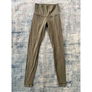 lululemon athletica Olive Green Leggings